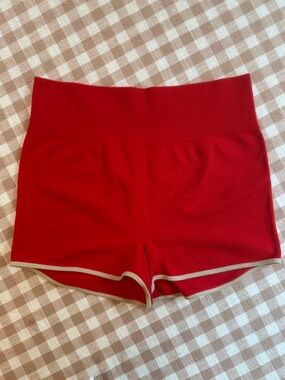 Retro Res High-Waist Stretch Shorts